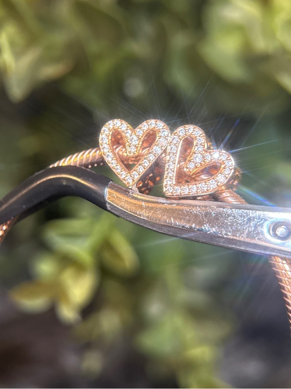 Pandora Rose Gold Heart Charm Bracelet - Picture 5 of 7